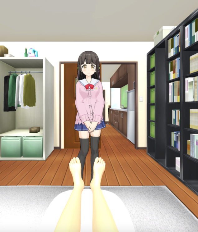 Chicas de anime masajes VR