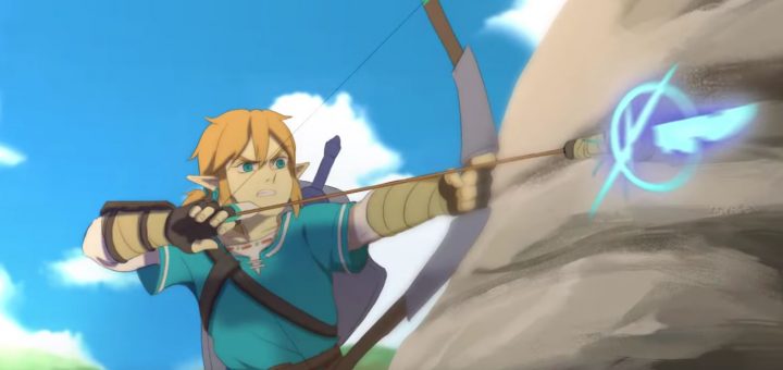 The Legend of Zelda Breath of the Wild animación