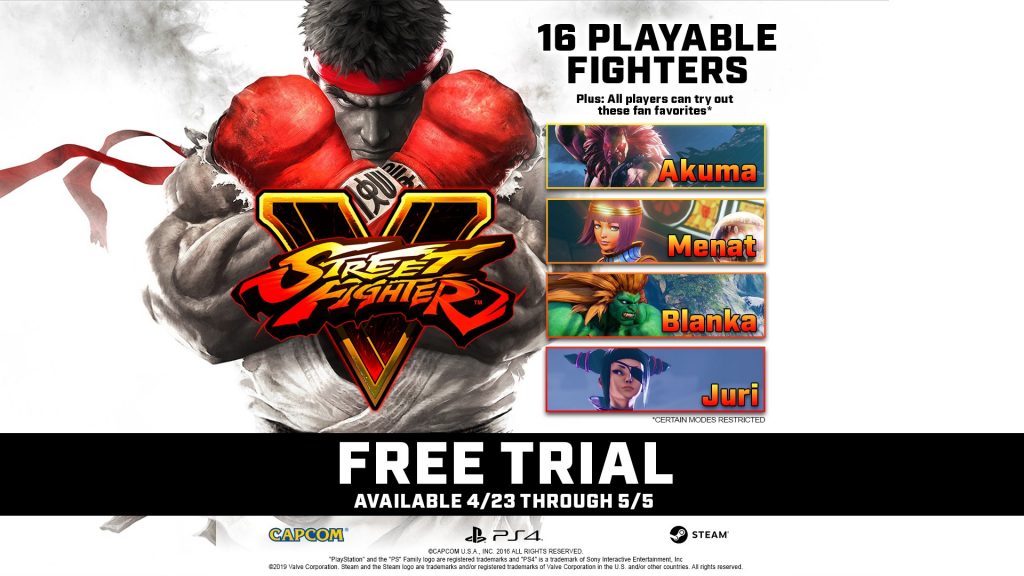 Street Fighter V gratuito