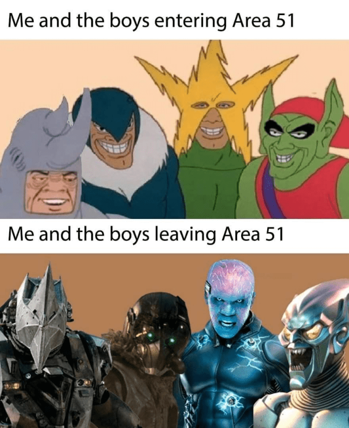 Area 51 meme - 3